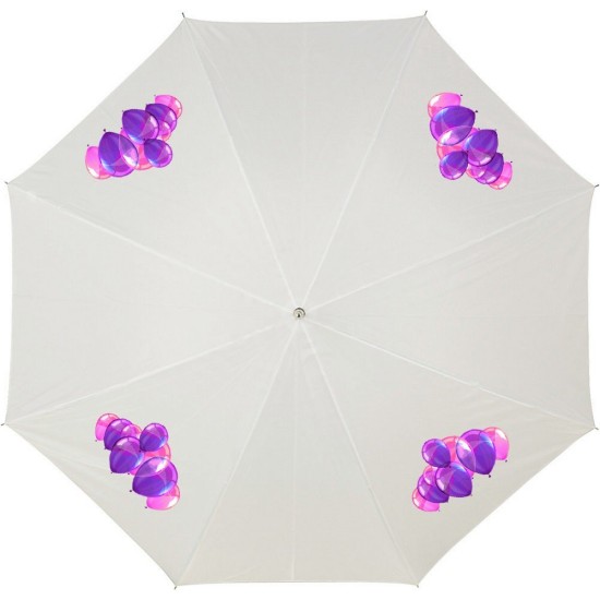 Автоматична парасолька, колір білий - V4221-02
