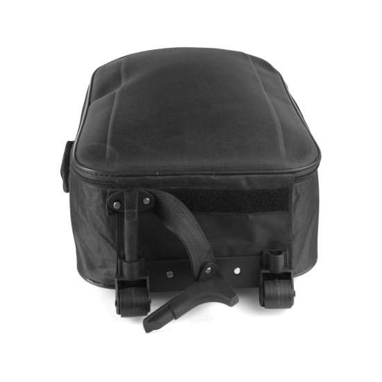 Складна сумка-візок, колір чорний - V4270-03