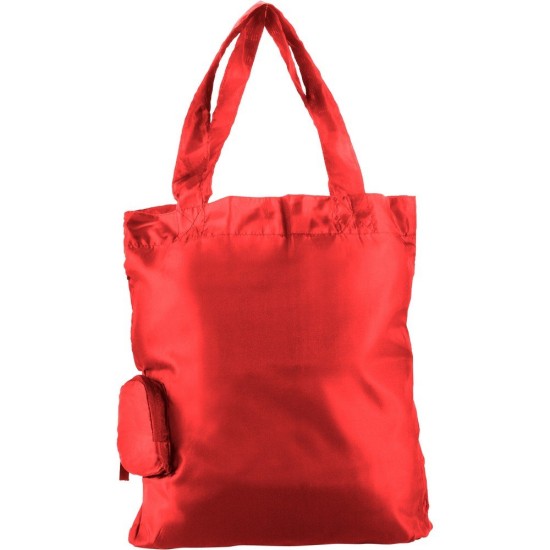 Складна сумка для покупок, колір червоний - V4533-05