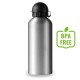 Пляшка для води Voyager, алюмінієва, 600 мл, колір сріблястий - V4540-32