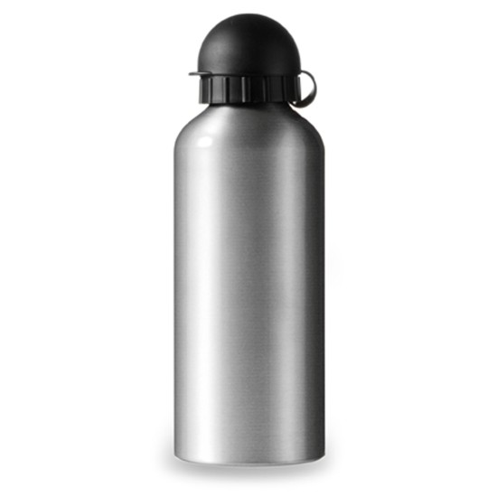 Пляшка для води Voyager, алюмінієва, 600 мл, колір сріблястий - V4540-32