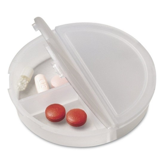 Ящик для таблеток з 3 відділеннями, колір прозорий - V4706-00
