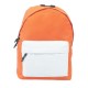 Рюкзак, колір біло-помаранчевий - V4783-72