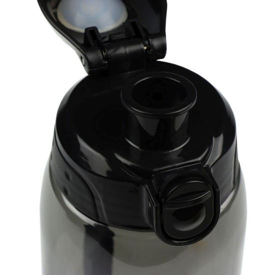 Пляшка для води 750 мл Air Gifts Terry, колір чорний - V4897-03