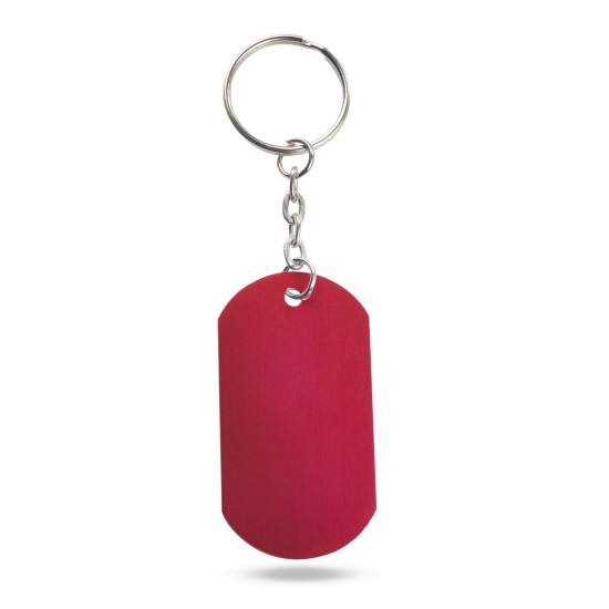 Брелок для ключів, колір червоний - V4958-05