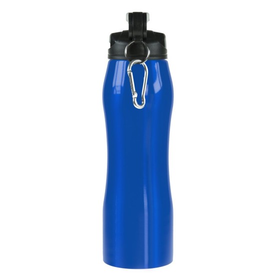 Пляшка для води Voyager, з нержавіючої сталі, 750 мл, колір синій - V4975-11