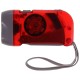Ліхтар ручний, 2 світлодіоди, колір червоний - V5504-05
