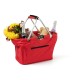 Складна сумка для покупок, колір червоний - V5555-05