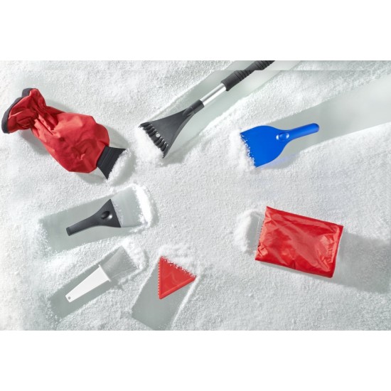 Трикутний скребок для льоду, колір червоний - V5720-05