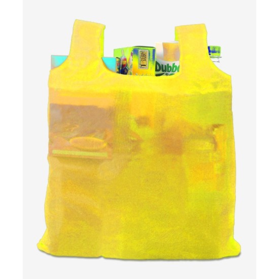 Складна сумка для покупок, колір жовтий - V5804-08