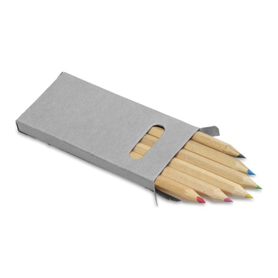 Набір кольорових олівців, колір натуральний - V6102-00