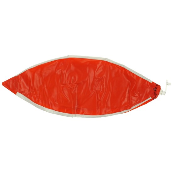 Надувний м'яч для пляжу, колір червоний - V6338-05