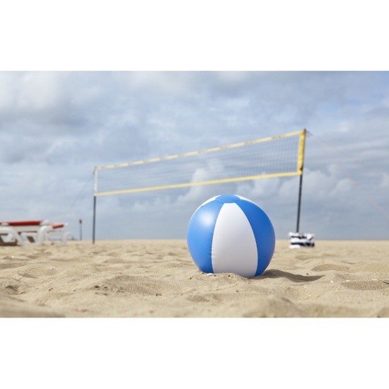 Надувний м'яч для пляжу, колір жовтий - V6338-08