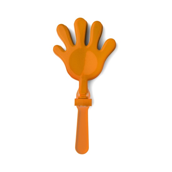 Ручний хлопавець рука, колір помаранчевий - V6580-07