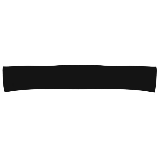 Шарф флісовий 150 х 25 см, колір чорний - V7012-03