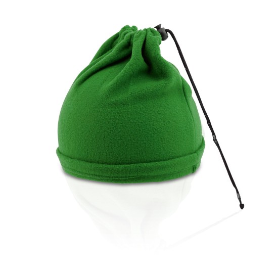 Шарф-шапка, колір зелений - V7063-06