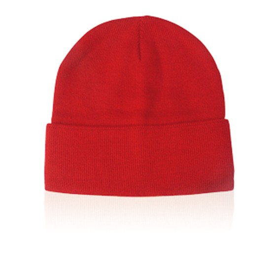 Зимова шапка, колір червоний - V7064-05