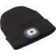 Зимова шапочка з світлом, колір чорний - V7184-03