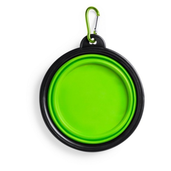 Складна миска для собаки, колір світло-зелений - V7353-10