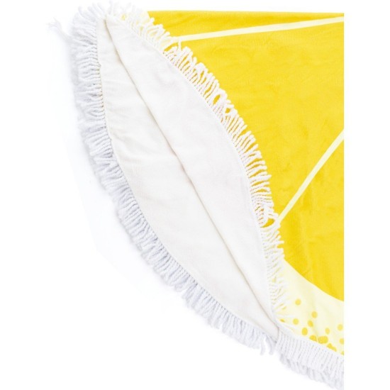 Пляжний рушник, колір жовтий - V7371-08