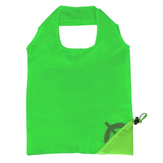 Складна сумка для покупок, колір світло-зелений - V7531-10