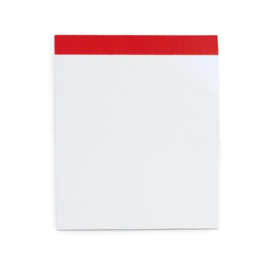 Магнітна дошка для написання, маркер з фетровим наконечником, гумка, колір червоний - V7560-05