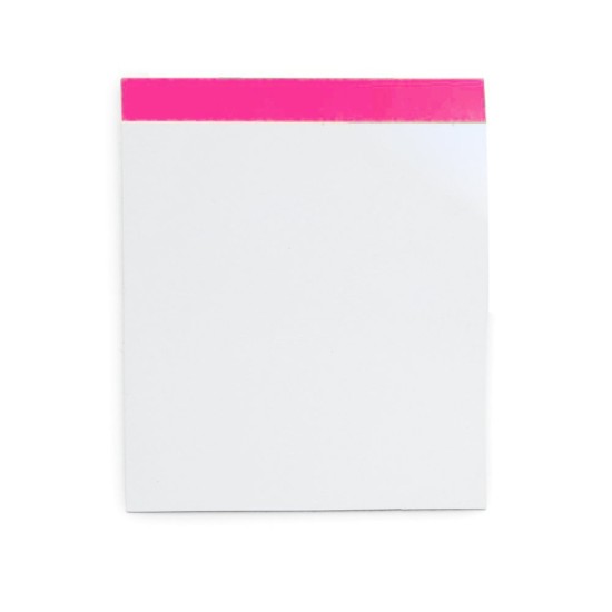 Магнітна дошка для записів з маркером і гумкою, колір рожевий - V7560-21