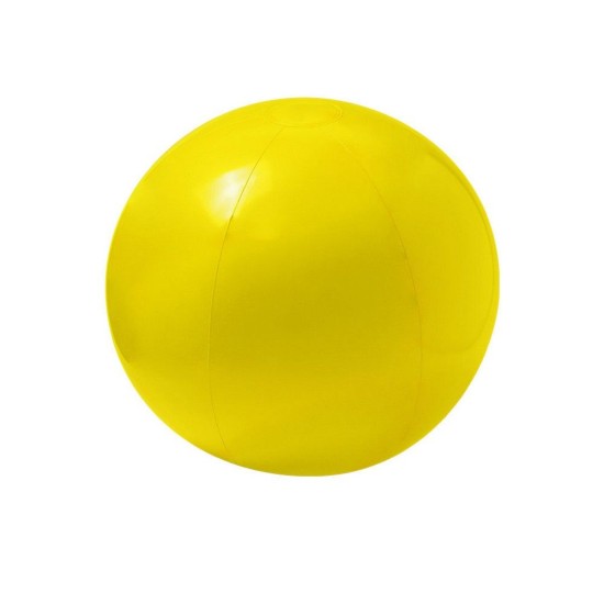 Надувний м'яч для пляжу, колір жовтий - V7640-08
