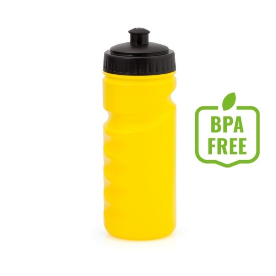 Пляшка для води Voyager, пластикова, 500 мл, колір жовтий - V7667-08