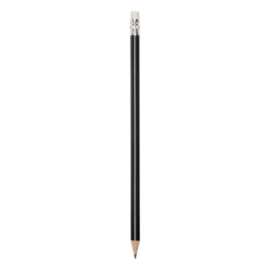 Олівець з гумкою, колір чорний - V7682-03