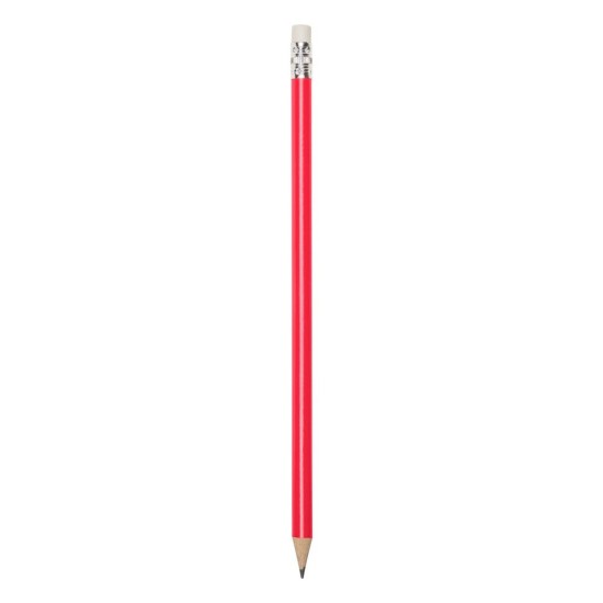 Олівець з гумкою, колір червоний - V7682-05