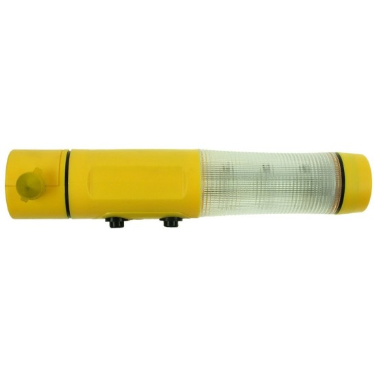 Ліхтарик аварійний світлодіодний, колір жовтий - V7735-08