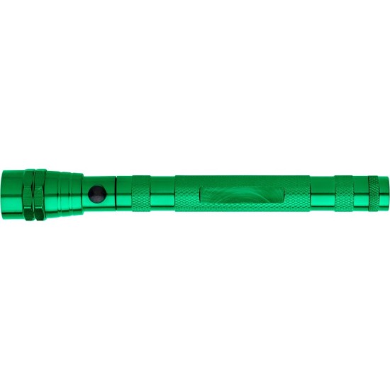 Ліхтарик телескопічний, 3 світлодіоди, колір зелений - V7755-06