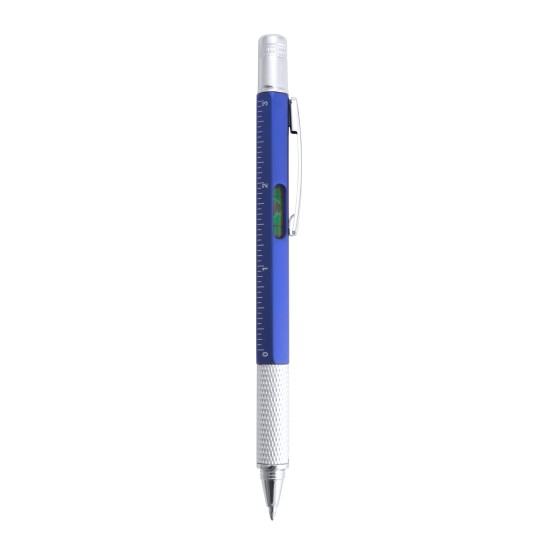 Багатофункціональна кулькова ручка, колір синій - V7799-11