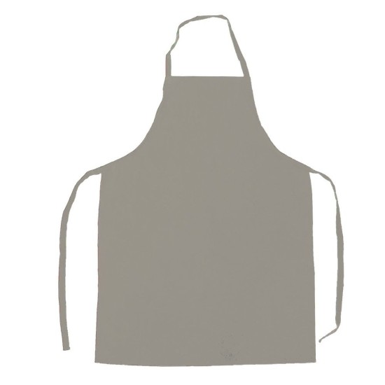 Фартух бавовняний кухонний 90 см, колір сірий - V7916-19