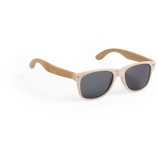 Сонячні окуляри з бамбука, колір прозорий - V8072-00