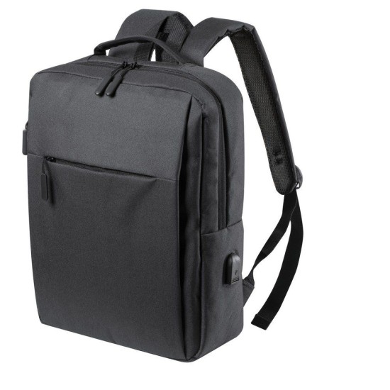 Рюкзак для ноутбука 15 дюймів, колір чорний - V8159-03