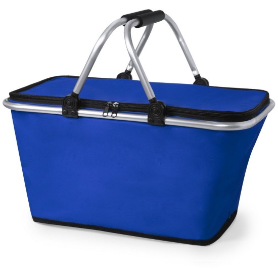 Складний кошик для покупок, сумка-холодильник, колір синій - V8187-11