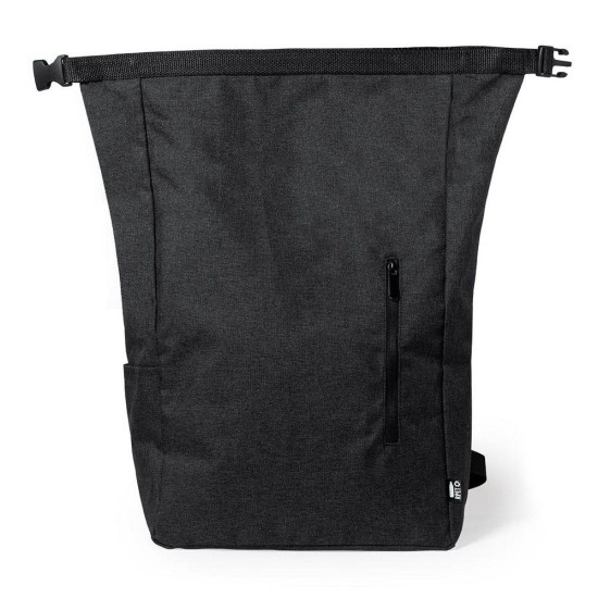Водонепроникний рюкзак RPET, колір чорний - V8249-03