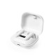 Навушники бездротові BT 5.0 у зарядному кейсі, LED індикатор, кабель micro USB в комплекті, колір білий - V8316-02