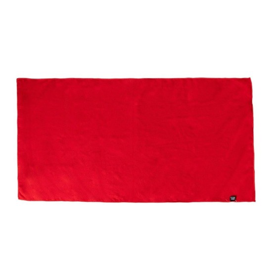Рушник абсорбуючий RPET в чохлі, колір червоний - V8368-05
