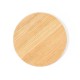 Дзеркальце бамбукове кругле, колір світло-коричневий - V8381-18