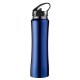 Термопляшка вакуумна, з трубочкою, 500 мл, колір синій - V8467-11