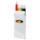 Набір кольорових олівців, колір білий - V8605-02