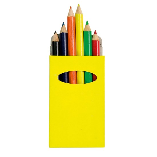 Набір кольорових олівців, колір жовтий - V8605-08