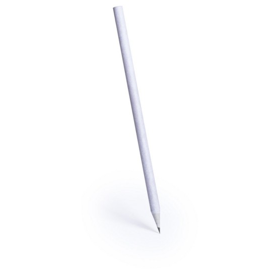 Олівець із переробленого картону, колір білий - V8607-00