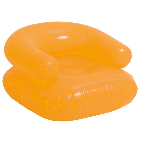 Надувне пляжне крісло, колір помаранчевий - V8610-07
