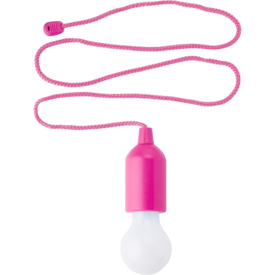 Лампочка-ліхтар, 1Вт LED, колір рожевий - V8728-21