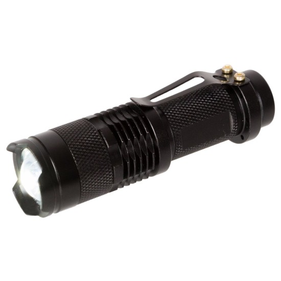 Ліхтар кишеньковий CREE LED, колір чорний - V8746-03