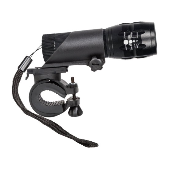 Ліхтарик велосипедний CREE LED, колір чорний - V8747-03